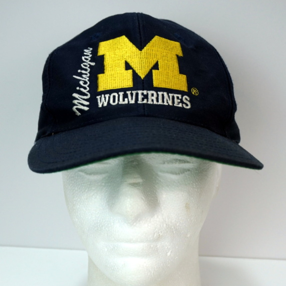 VTG Michigan Wolverines Front Row Snapback Hat